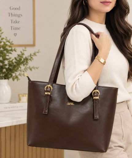 Tote bag [coffee color]